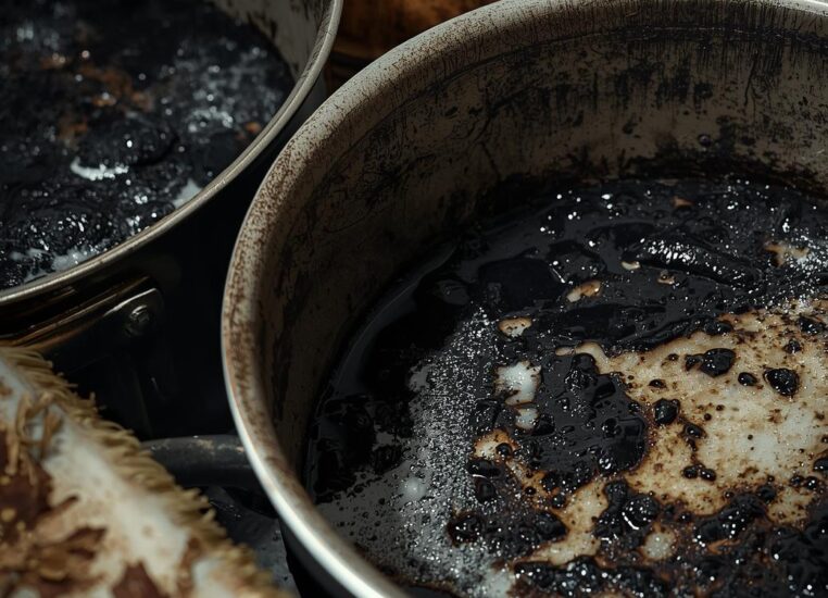 Cleaning Burnt Pots and Pans