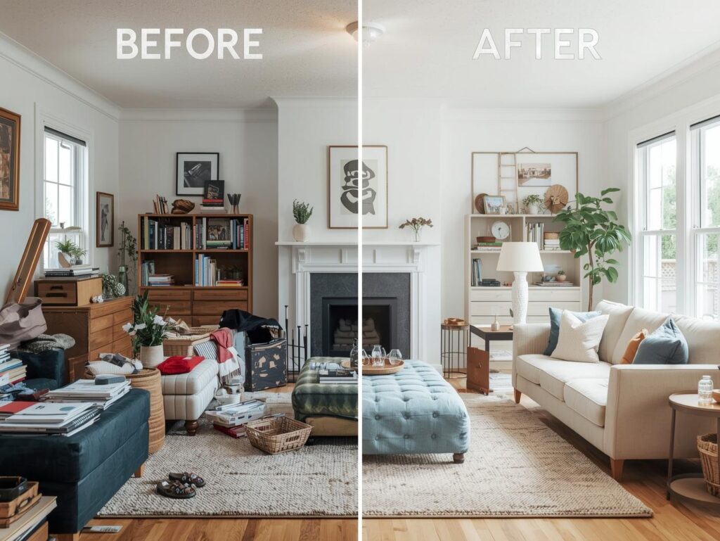 Declutter Your Living Room