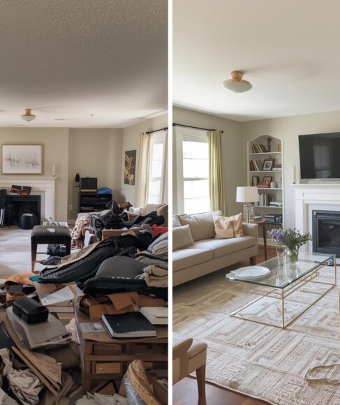 Declutter Your Living Room