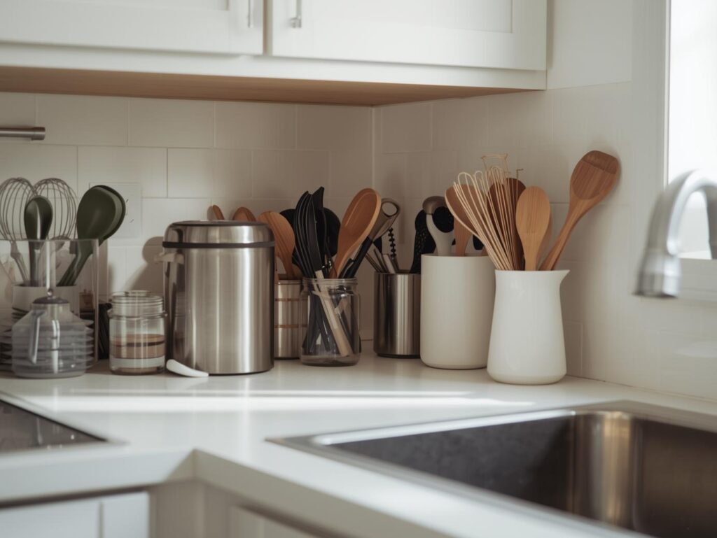 Decluttering Kitchen Countertops