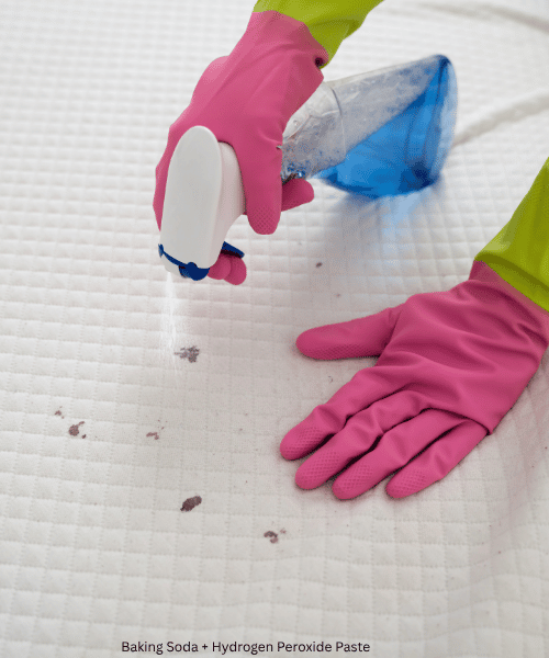 Baking Soda + Hydrogen Peroxide Paste